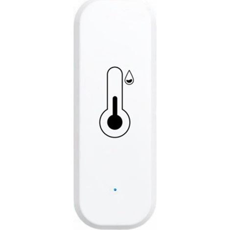 Thermomètre & hygromètre Wi-Fi - Mini thermomètre numérique intérieur - Application pour cave/serre - Compatible avec Alexa/Google Home/Tuya (1/3)