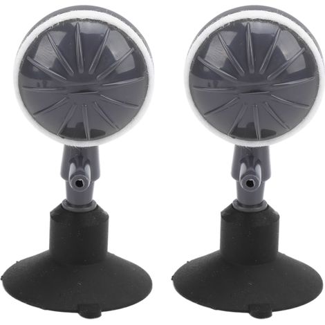 Diffuseur à bulles en pierre avec pompe à air et ventouses pour aquarium hydroponique et bassin à poissons (1/5)