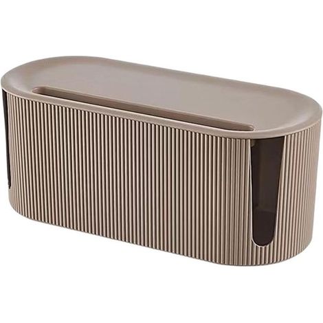 Organizador de cables,Caja de almacenamiento de cables,Caja de almacenamiento para regleta,Caja para ocultar cables,3113,512,5 cm (1/5)
