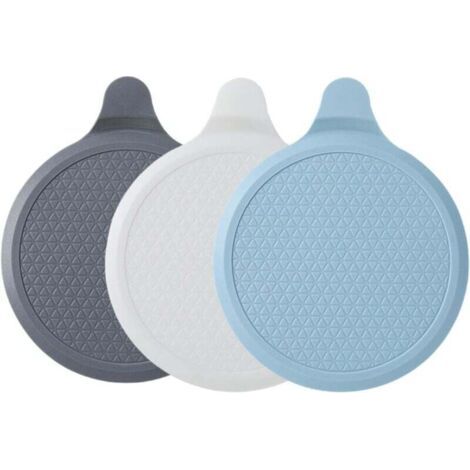 BUNTHAUS PA Confezione da 3 tappi per vasca in silicone, tappo universale per lavello da 15 cm di diametro, tappo di scarico per lavello da cucina, tappo di scarico per lavabo (1/4)