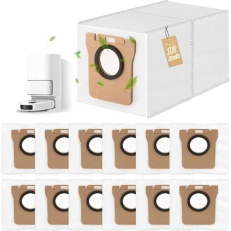 Confezione da 12 sacchetti di ricambio per aspirapolvere robot Xiaomi S20/X10+/L10s/L20 (2,5 litri) (1/4)