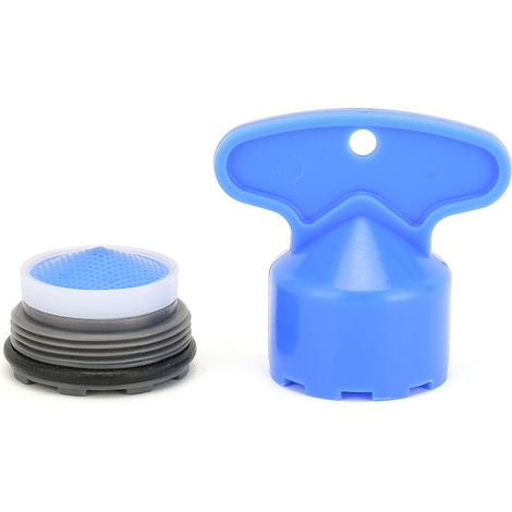 Robinetterie de cuisine et salle de bain avec aérateur intégré, filtre et accessoires (filetage M21.5) (1/5)