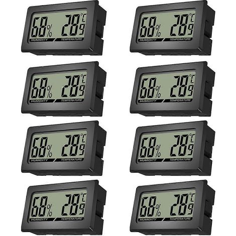 Mini-LCD-Digital-Thermo-Hygrometer mit Thermometer und Hygrometer für den Innenbereich (1/5)