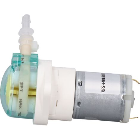 Pompe péristaltique 5W micro-débit 122ML/MIN 24V à engrenages pour transfert de liquide, laboratoire et hydroponie (1/5)