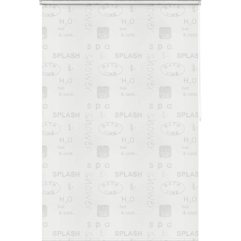 Tenda a Rullo per Doccia 160x240 cm Schizzi vidaXL (1/5)