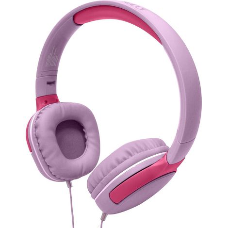 KidsBeat 2 Kopfhörer, Lautstärke begrenzt auf max. 85 dB, 3,5-mm-Anschluss, Rosa (1/4)