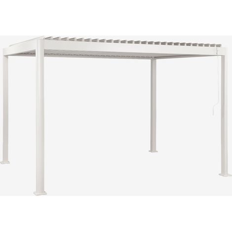 Pérgola bioclimática de aluminio con lamas Druvia SKLUM         3x4 m (1/5)