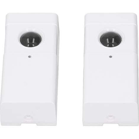 Türöffner-Infrarotsensor 940 nm, 30 m Reichweite, Einzelstrahl-Lichtschranke, 12–24 V, für mehr Sicherheit im Haushalt, Weiß (1/5)
