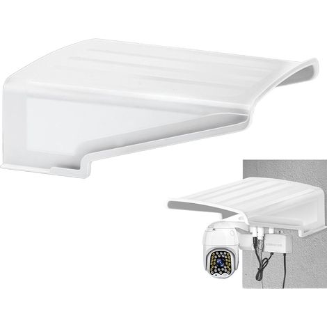 Anneau de protection pour caméra de surveillance Protection solaire pour caméra de surveillance Couverture de sécurité, support mural, protection de caméra extérieure, toit de protection (1/5)