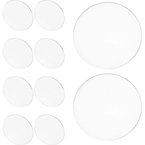 Lot de 20 verres de rechange pour spot encastrable Mr16 - Abat-jour en verre avec lentille lumineuse transparente pour éclairage extérieur et intérieur - Installation facile et uniforme (1/5)