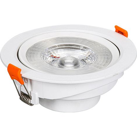 Spot LED Encastrable - 5 W - 425 Lm - Blanc Neutre - Transformateur Intégré - Pour Plafond - 1 Pièce (1/5)