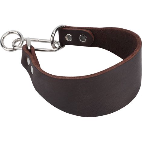 Collier pour animal pour petit chien durable portable avec fixation marron - adapté à toutes les races, pour chien et chat (1/5)