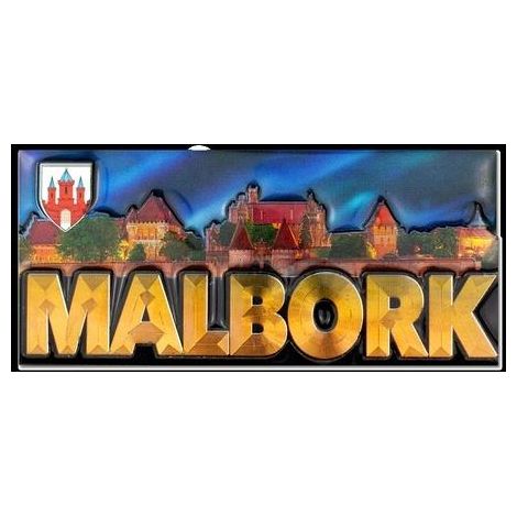 Magnet Ich liebe Polen Malbork ILP-MAG-C-MAL-07