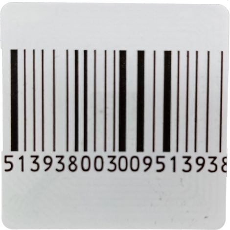 ISC-ETR1-4040 - Etichetta RF barcode 4x4 cm