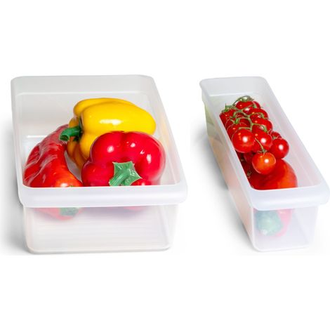 2x Novaliv Kühlschrank-Einsätze Kühlschrank Organizer (1/5)