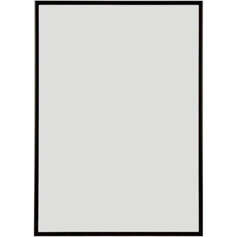 Cadre photo en aluminium A3 ultra-fin 0,8 cm – Design moderne noir – Pour affiches 39x59 cm – Résistant à l'humidité
