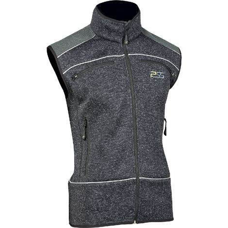 PSS Strickweste X-treme Nordic Grau Größe XXL