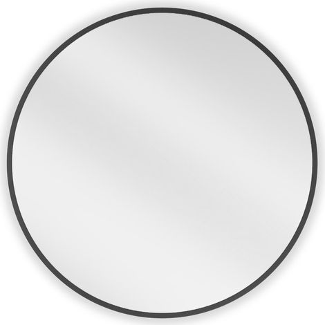 Mexen Loft runder Badezimmerspiegel 60 cm, schwarzer Rahmen - 9850-060-060-000-70 (1/5)