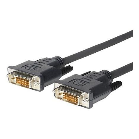 Vivolink - 3m dvi-d m/m - cavi dvi (dvi-d, dvi-d, maschio, maschio, oro, nero)
