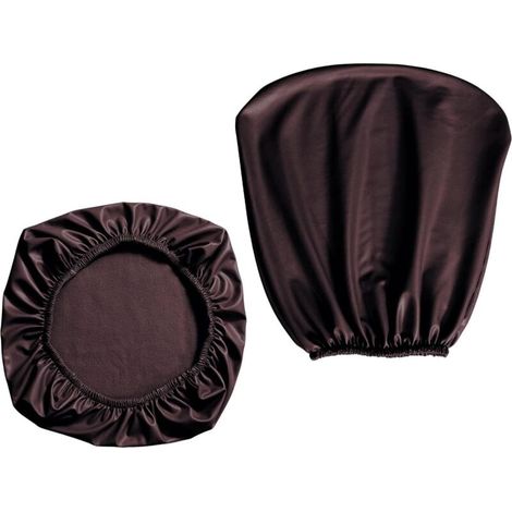 Housse de chaise de bureau en PU housse de fauteuil extensible amovible chaise pivotante protecteur étanche à l'huile pour banquet maison, CAFÉ