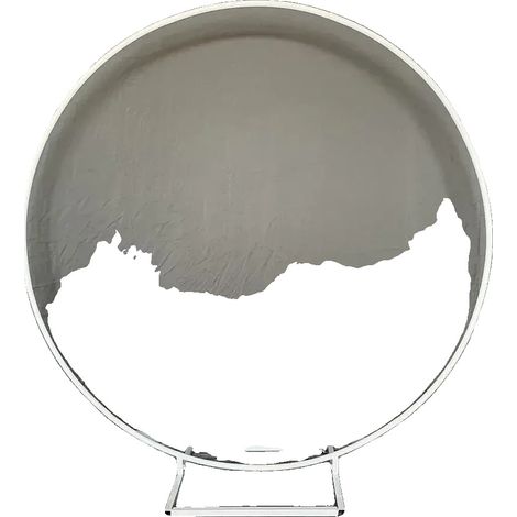Arche de Mariage, Construction Métallique Robuste, Assemblage Facile, Base carrée blanche, 2.2m(86.6in) (1/2)