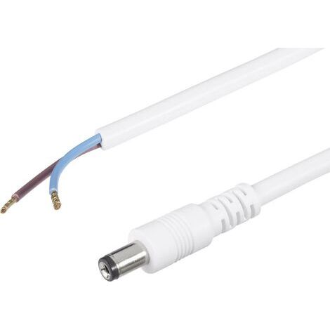 Câble de raccordement basse tension BKL Electronic 072092 DC mâle - extrémité(s) ouverte(s) 5.5 mm 2 (1/3)