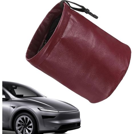 Poubelle de voiture – Organiseur de siège de 2,7 l, mallette de rangement portable anti-fuite, solution de propreté intérieure confortable pour les voyages, berline, SUV, camion