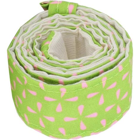 Feuchtigkeitsstreifen für Kuchenformen aus dicker, superabsorbierender Baumwolle zum Glätten von Kuchen und Erleichtern des Backens (hellgrün) (1/4)
