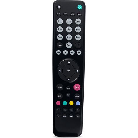 Télécommande pour Récepteur TV Compatible avec Grundig, Freesat et Philips RC2424504/01 (1/5)