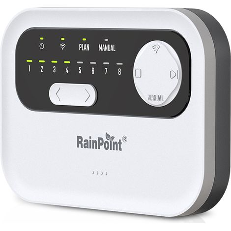 RainPoint Wi-Fi Irrigation Controller (8 Zones) – Indoor Use (1/5)