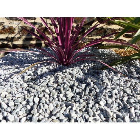 Gravier Gris Clair 6-12 Pack de 25 M² - 50 sacs - 1000 kg