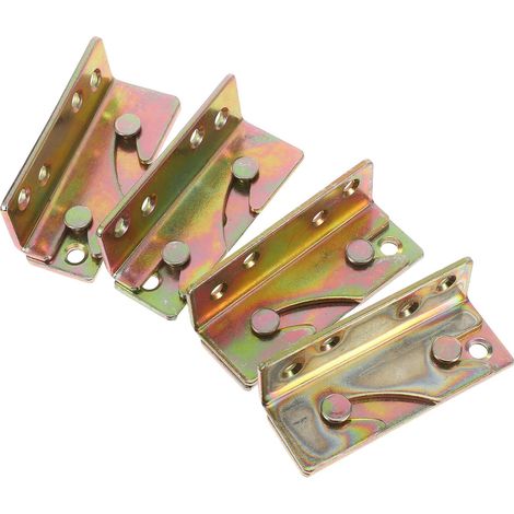 Baluue Bisagra Elevadora de Cama 3mm, 4 Pares, Aléación Zinc (1/5)