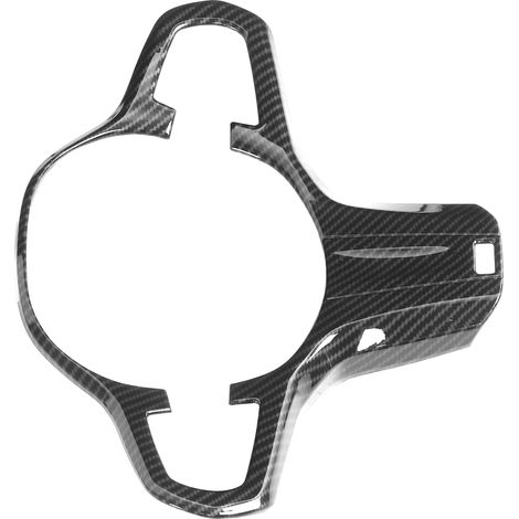 Lenkradknopf-Zierabdeckung in Carbonfaser-Optik, passend für 5er BMW X3 G30 G01 X4 G02 (1/5)