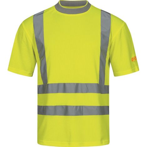 T-shirt haute visibilité STEVEN Taille M gelb SAFESTYLE