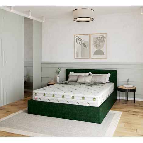 Matelas Select MAX - Mousse haute résilience HR - Aloès Vera - Epaisseur 18cm (1/5)