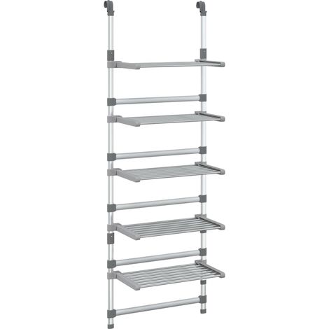 Séchoir à linge suspendu à 5 niveaux Aluminium