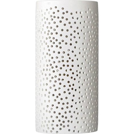 Wall Lightdimmable 'Jiru' made of Plaster/Clay for Hallway