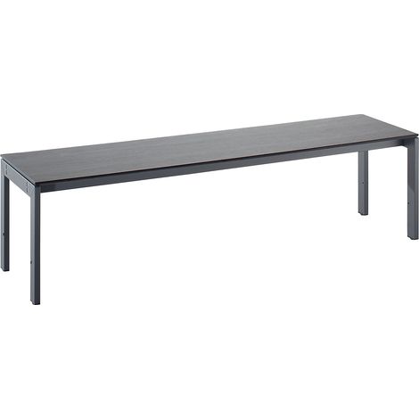 Wolf, Banc de vestiaire, simple face, plaque de stratifié HPL (1/5)