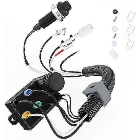 Bouton d'allumage pour barbecue à gaz, pièce de rechange 7643, compatible avec modèles Spirit 220, 320, 330, 335, kit de remplacement complet. (1/4)
