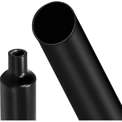 4:1 Gaine Termorétractable,2m de Longueur(Ø12mm,Noir) (1/5)