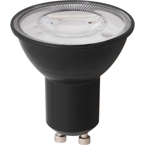 Ampoule LED Value Black GU10 4,5W 6500K froid 350lm 36° noir Osram (1/2)