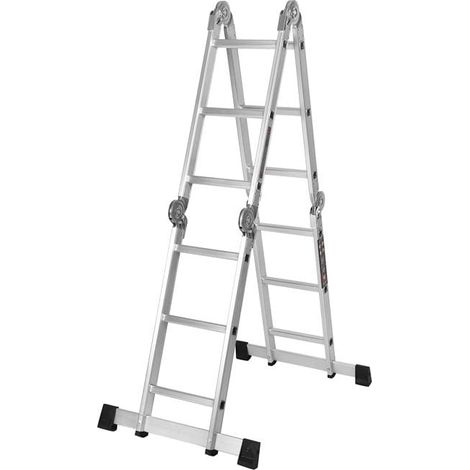 LEITER MIT PLATTFORM 4x3 346cm KD4070 (1/5)
