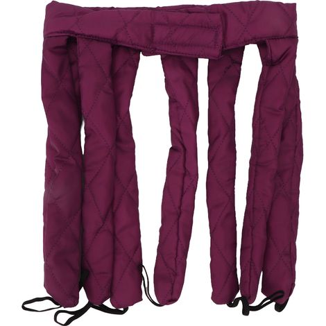Bâton à boucler sans chaleur en coton, ajustable, portable, doux et léger, idéal pour dormir et boucler les cheveux la nuit (1/5)