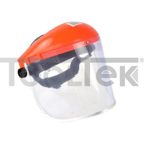 VISIERA PROTETTIVA PROTEZIONE PARASCHIZZI TRASPARENTE G81065Z (1/4)