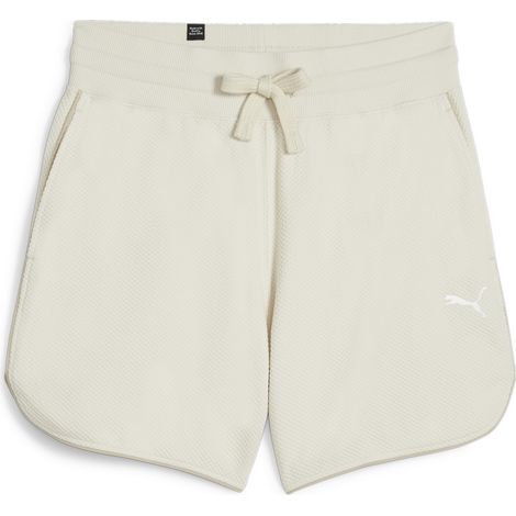 Pantalones cortos Puma HER 5 para mujer, color beige, 67870187 r S (1/5)