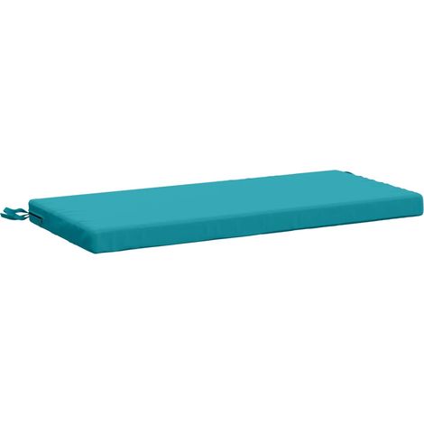 Bankkissen SOEST 100 % Polyester Türkis 60 x 40 x 5 cm vidaXL (1/5)
