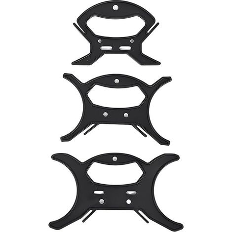 3 Pièces Enrouleurs de Câbles en Plastique, Multifonctionnels,Organiseurs de Cordes pour Guirlandes lumineuses, Rallonges, Couronnes, Perles, etc. (Grand + Moyen +Petit) (1/5)