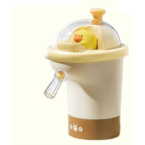 Pompe à eau portable, petite et en forme de dessin animé, fabriquée à partir de matériaux de qualité alimentaire, sans BPA, conception anti-fuite, rechargeable, pompe à eau universelle pour enfants. (1/5)