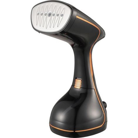 Escurridor de vapor vertical portátil de 1640 W – Pantalla LCD, depósito de 320 ml, a prueba de fugas, ideal para ropa y viajes. (1/2)