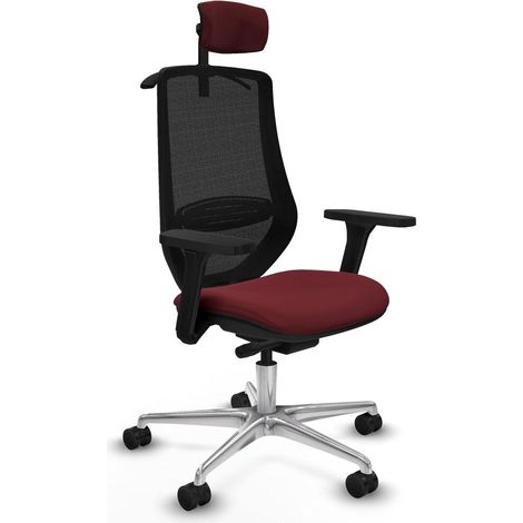 Piqueras-y-crespo Mardos Silla de oficina granate ergonómica (1/3)